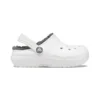 Dziecięce chodaki Crocs Classic – sportowe sandały „White Grey”