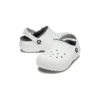 Dziecięce chodaki Crocs Classic – sportowe sandały „White Grey”