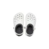 Dziecięce chodaki Crocs Classic – sportowe sandały „White Grey”