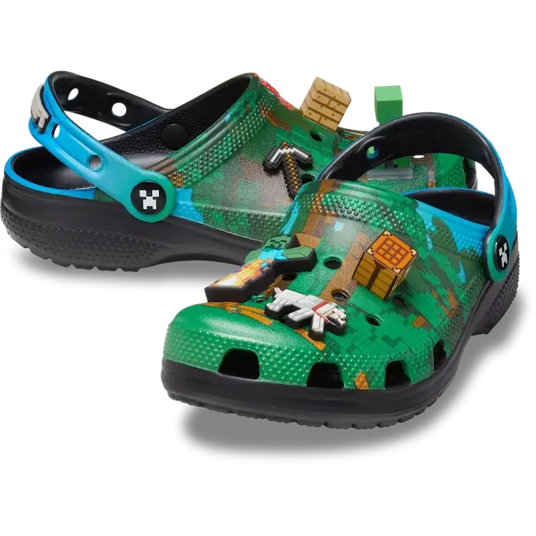 Dziecięce chodaki Minecraft Classic Clog Dziecięce chodaki Minecraft Classic Clog