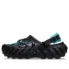 Echo Clog z odblaskowymi sznurówkami „Black Teal”
