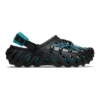 Echo Clog z odblaskowymi sznurówkami „Black Teal”