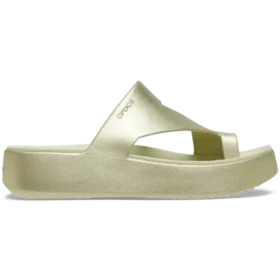 Getaway Metallic Platform Toe Loop