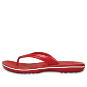 Japonki Crocband Flip „Red White”