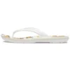 Japonki Crocband z nadrukiem „White Tan”