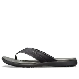 Japonki Santa Cruz z płótna „Black Slate Gray”