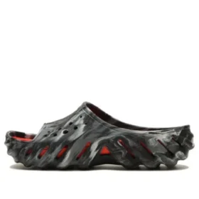 Klapki Marbled Echo Slide „Black”