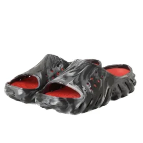 Klapki Marbled Echo Slide „Black”