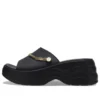 Klapki Skyline Shimmer „Black Gold”