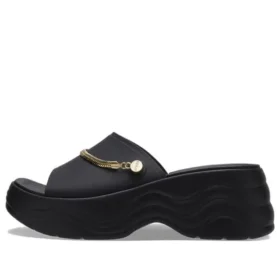 Klapki Skyline Shimmer „Black Gold”
