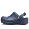 Klasyczne Baya Lined Clog „Navy”