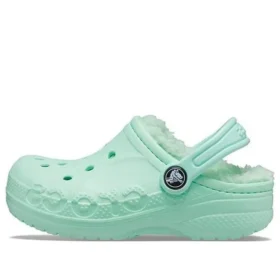 Klasyczne Baya Lined Clogs „Mint”