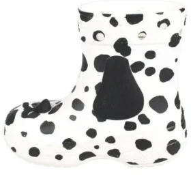 Klasyczne botki i kozaki I AM Dalmatian „White Black”