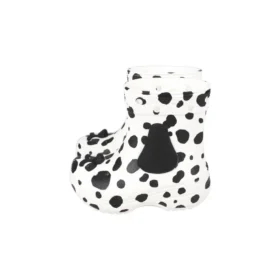 Klasyczne botki i kozaki I AM Dalmatian „White Black”
