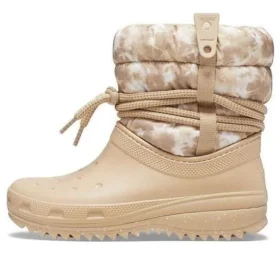 Klasyczne botki i kozaki Neo Puff Luxe „Beige White”