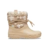 Klasyczne botki i kozaki Neo Puff Luxe „Beige White”
