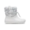 Klasyczne botki i kozaki Neo Puff Luxe „White Grey”