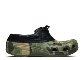 Klasyczne buty żeglarskie w kamuflażu „Black Cargo” Klasyczne buty żeglarskie w kamuflażu „Black Cargo”