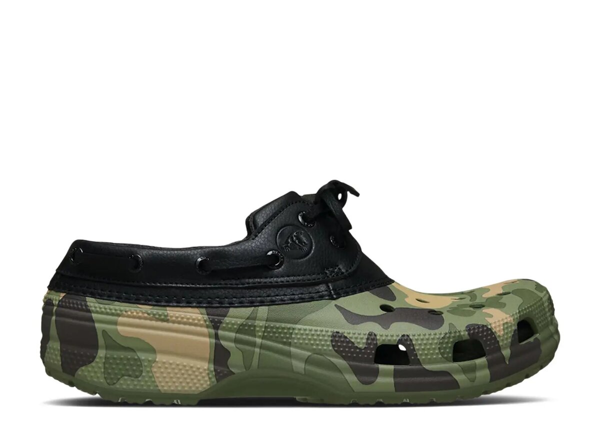 Klasyczne buty żeglarskie w kamuflażu „Black Cargo” Klasyczne buty żeglarskie w kamuflażu „Black Cargo”