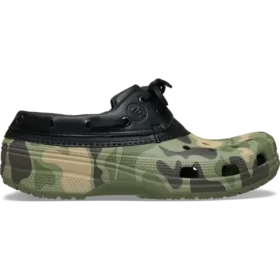 Klasyczne buty żeglarskie w kamuflażu Duck Camo