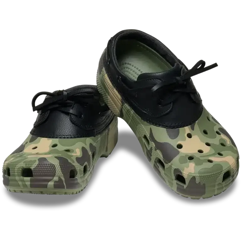 Klasyczne buty żeglarskie w kamuflażu Duck Camo Klasyczne buty żeglarskie w kamuflażu Duck Camo
