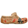 Klasyczne buty żeglarskie w kamuflażu „Tan Shocking Orange”