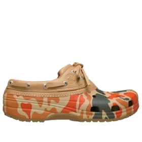 Klasyczne buty żeglarskie w kamuflażu „Tan Shocking Orange” Klasyczne buty żeglarskie w kamuflażu „Tan Shocking Orange”