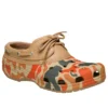 Klasyczne buty żeglarskie w kamuflażu „Tan Shocking Orange”