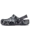 Klasyczne chodaki Camo „Black Grey”