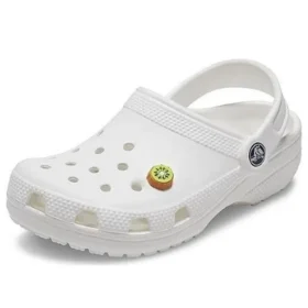 Klasyczne chodaki Charm Kiwi Slice „White”
