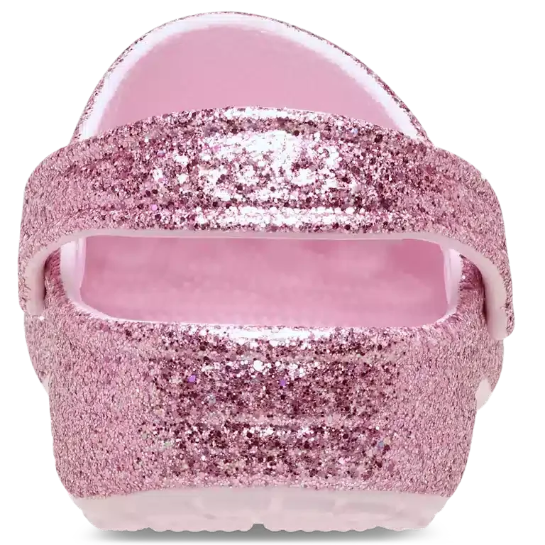 Klasyczne chodaki dla maluchów z grubymi podeszwami i Glitterem Klasyczne chodaki dla maluchów z grubymi podeszwami i Glitterem