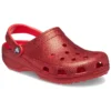 Klasyczne chodaki Glitter „Flame”