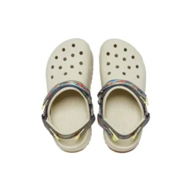 Klasyczne chodaki Hiker Ikat „White Tan”