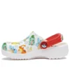 Klasyczne chodaki Pokemon „White Red”