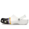 Klasyczne chodaki Rainbow Pride „White Black”