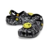 Klasyczne chodaki Smiley World „Black White”