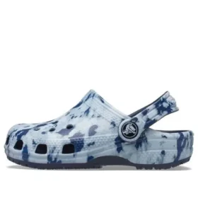 Klasyczne chodaki Tie-Dye Mania „Marble Bue”