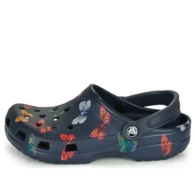 Klasyczne chodaki Vacay Vibes Butterfly „Navy Multi”