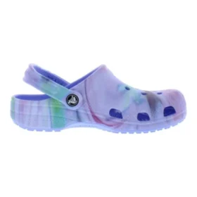 Klasyczne chodaki w marmurkowym wzorze „Moon Jelly”