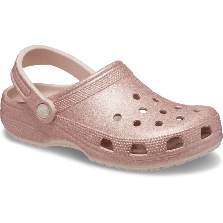 Klasyczne chodaki z brokatem Klasyczne chodaki z brokatem