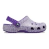 Klasyczne chodaki z brokatem „Purple”