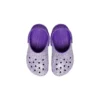 Klasyczne chodaki z brokatem „Purple”