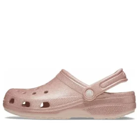 Klasyczne chodaki z Glitterem „Pink”
