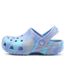 Klasyczne chodaki z marmurkowym wzorem „Moon Jelly Multi”