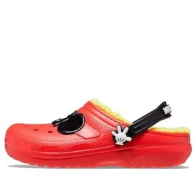 Klasyczne chodaki z Myszką Miki „Red Yellow Black”