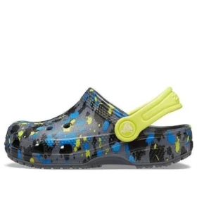 Klasyczne chodaki z nadrukiem „Charcoal Citrus Croslite”