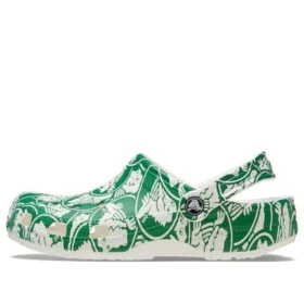 Klasyczne chodaki z nadrukiem Duke „Green”