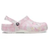 Klasyczne chodaki z nadrukiem Duke „Pink Tweed”