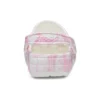 Klasyczne chodaki z nadrukiem Duke „Pink Tweed”