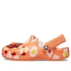 Klasyczne chodaki z tkaniny frotte „Orange”